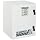 Justrite 24004 Safety Cabinet for Corrosive Liquids, 1 Door, Six 2-1/2 Liter bottles, 22"Height, 17"Width, 17"Depth, Polyethylene, White
