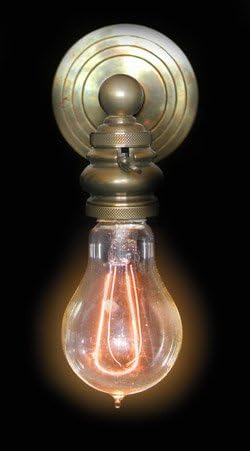 Ferrowatt F1920 - 60 Watt 1920 Antique Replica Light Bulb, 120 Volt, 16 Candle Power