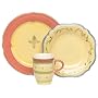 Pfaltzgraff Pistoulet Salmon Dinnerware Set, Service for 8