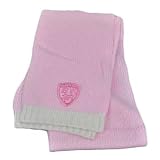 NFL Baltimore Ravens Light Pink White Angora Knit Winter Scarf Alternate Logo