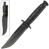 Vindicator Combat Mini Bowie Knife - Black