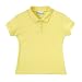 Girls' Uniform Cap Sleeve Polo - Yellow