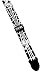 Guitar strap - Spider design