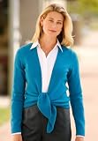 Tie-Front Sweater