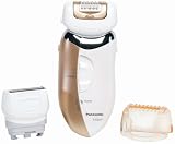 Panasonic ES2045D Rechargable Wet/Dry Epilator with Shin Protector, Sienna