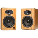 Audioengine A5+ Power Bookshelf Speakers -Bamboo Finish