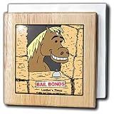 Typical Horse Entrepreneur - 6 Inch Tile Napkin Holder