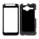 HTC EVO Shift 4G Rubberized Shield Hard Case - Black