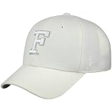 Zephyr Florida Gators White Silver Lining Fitted Hat
