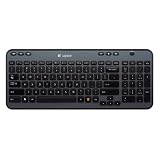 Logitech Wireless Keyboard K360 (Dark Silver) (920-003366) ~ Logitech