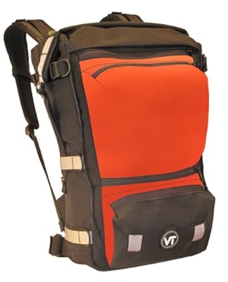 Velo Transit the Edge 30 Men?s waterproof messenger bicycle backpack (Orange/Black, Medium)