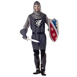 Valiant Knight Costume: Men's Size 42-44 Valiant Knight Costume: Men's Size 42-44