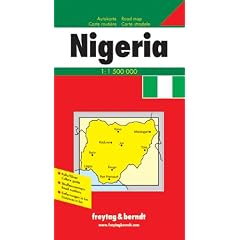 Nigeria Road Map (Country Road & Touring)
