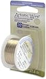 Artistic Wire 32-Gauge Silver Plated Gold Wire, 30-Yards