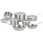Cuisinart Multiclad Pro Stainless-Steel 12-Piece Cookware Set