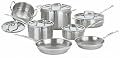 Cuisinart MultiClad Pro Stainless Steel 12-Piece Cookware Set