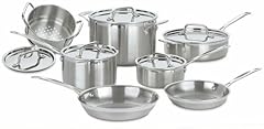 Cuisinart MCP-12 MultiClad Pro Stainless Steel 12-Piece Cookware Set 