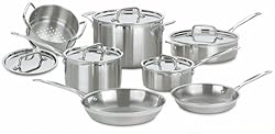 Cuisinart MCP-12 MultiClad Pro Stainless Steel 12-Piece Cookware Set