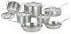 Cuisinart MultiClad Pro Stainless Steel 12-Piece Cookware Set