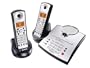 Uniden TRU5865-2 5.8 GHz Cordless Phone with Caller ID, Dual Handsets & Extra Charging Cradle
