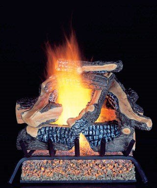 Pro Com Vented Log Set Natural Gas 45000 Btu 24 