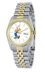 Disney Women's D112S776 Goofy Two-Tone Bracelet Watch