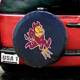 Arizona State Sun Devils NCAA Licensed Black Spare Tire Cover