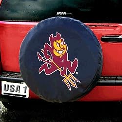 Arizona State Sun Devils NCAA Spare Tire Cover (Black)