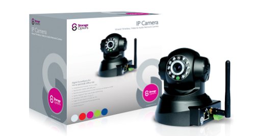 Storage Options 51248 Home/Business Security & Surveillance Indoor Network IP Camera with IR Night Vision, Pan/Tilt Function & Smartphone Viewing Storage Options 51248 Home/Business Security & Surveillance Indoor Network IP Camera with IR Night Vision, Pan/Tilt Function & Smartphone Viewing