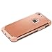 iPhone 6 Case,[4.7inch]by Ailun,Soft Interior Silicone Bumper&Hard Shell Solid PC Back,Shock-Absorption&Skid-proof,Anti-Scratch Hybrid Dual-Layer Slim Cover[Rose Gold]