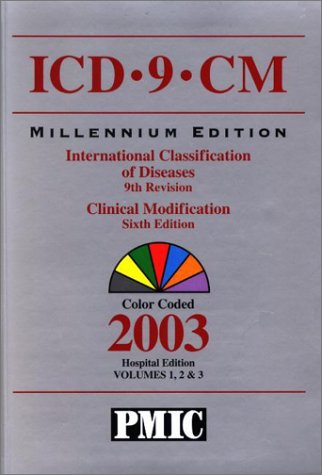 ICD-9-CM 2003, Volumes 1, 2  3, Hospital Edition (Icd-9-Cm (Hospitals))