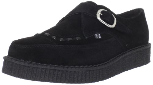 T.U.K. Shoes Pointed Monk Buckle Brothel Creeper