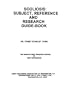 Scoliosis: Subject, Reference & Research Guidebook