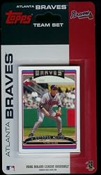 2006 Topps Atlanta Braves Special Edition Baseball Card Team Set (14 cards including Jeff Francoeur, Chipper Jones, Andruw Jones, John Smoltz & more!)