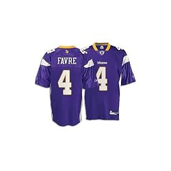 Reebok Minnesota Vikings Brett Favre Youth Replica Jersey