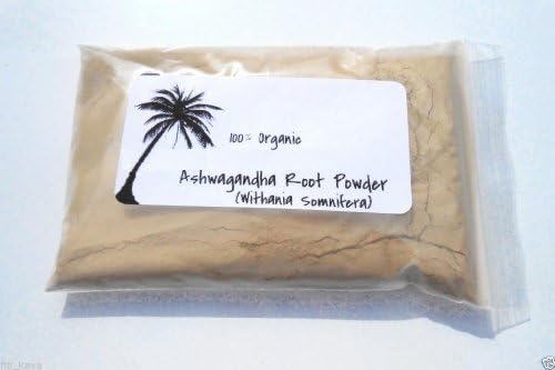Ashwagandha Root Powder 100%organic (Indian Ginseng) Withania Somnifera 1oz by Ashwagandha Root Powder