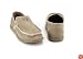 NCAA Miami Hurricanes Slip-On Santa Cruz Loafer Shoe By Crocs, Khaki, 8