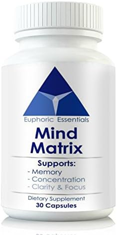 Mind Matrix Brain Supplement Supports and Maintains Memory Concentration and Focus