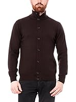 Conte of Cashmere Chaqueta Punto (Marrón Oscuro)