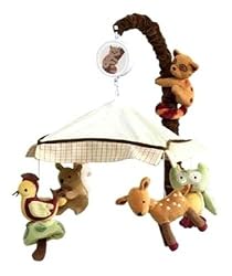 Lambs and Ivy Enchanted Forest Musical Mobile, Green