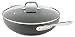 All-Clad E7859464 HA1 Hard Anodized Nonstick Dishwasher Safe PFOA Free Chefs Pan/Wok Cookware, 12-Inch, Black