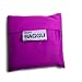 BABY BAGGU Reusable Shopping Tote- 3 Pack - Big enough for light grocery shopping, Electric Purple