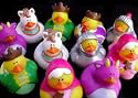 One Dozen (12) Fairy Tale Rubber Ducky Party Favors