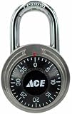 Ace Padlocks DC20 Stainless Steel Comboination Padlock