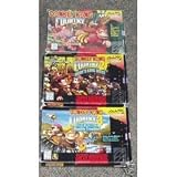 Donkey Kong Country 1, 2, and 3 Classic 3-Game Bundle