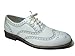 Ferro Aldo Men's Leather Lined Wing Tip Oxfords