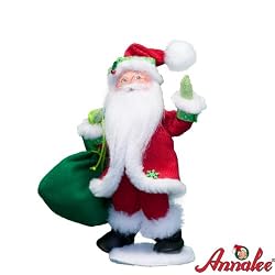 9" Corduroy Santa By Annalee
