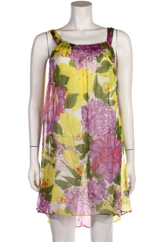 Milly Cabana Women's Tobago Cay Silk Cover-up Dress, Medium