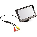 UthCracy 5 Inch TFT LCD Car Color Rear View Monitor Parking Backup Camera DVD + 2 Bracket &iexcl;&shy;