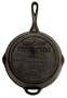 The Camp Chef SK-10  Cast Iron Skillet, 10 Inch Diameter